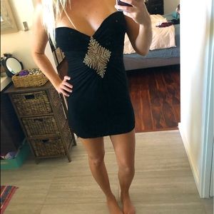 ANGL Strapless Dress